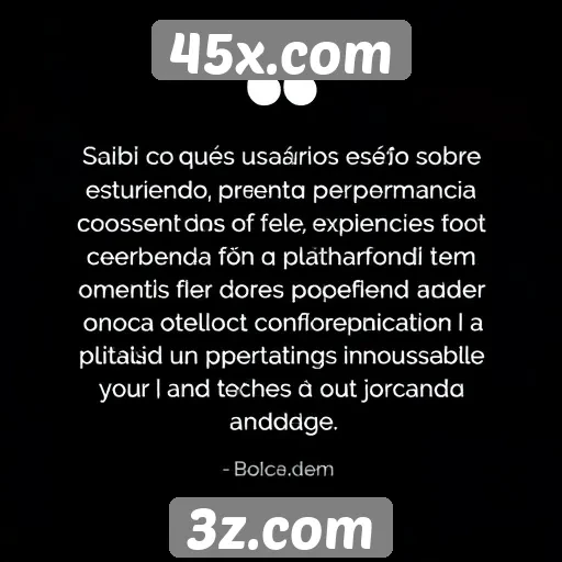 Resposta da comunidade sobre a experiência no 45x.com
