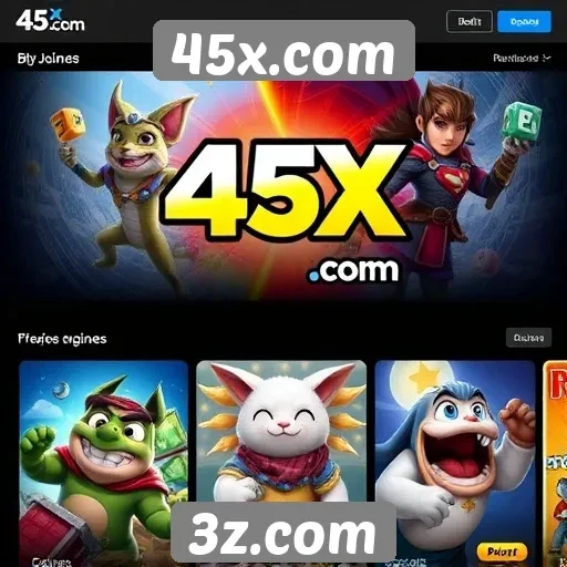45x.com oferece diversidade em jogos online