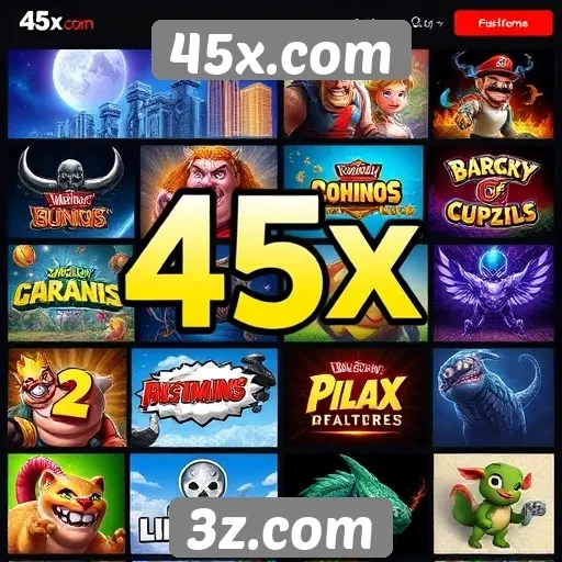 45x.com oferece variedade de jogos online